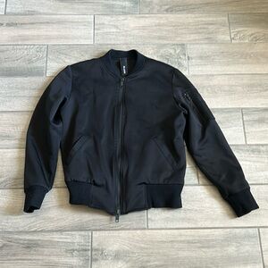 Adyn black zip up jacket